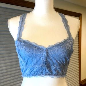 Racer back lace bralette